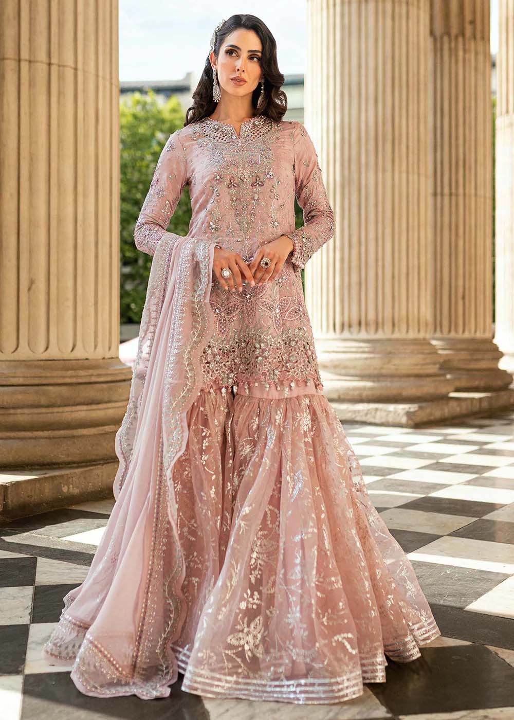 Maria B Soiree Luxury Embroidered Collection ‘25 | WF-09-05